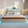 Letto imbottito ProximaX 160x200cm con funzione di ricarica Anteprima dell’immagine prodotto 4