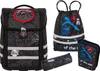 A collage of Star Wars themed school supplies including a backpack, a drawstring bag, and two pencil cases. Anteprima dell’immagine prodotto