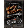 Nostalgic-Art - Carte postale en étain - Harley-Davidson - Voir les images du produit 1
