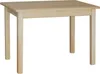 A simple wooden table on a white background. Anteprima dell’immagine prodotto