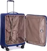An open blue trolley suitcase with its interior visible. Anteprima dell’immagine prodotto