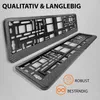 2x Kennzeichenhalter Carbon Optik Nummernschildhalter Produktbild-Vorschau 8