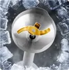 Close-up of an immersion blender blade surrounded by ice cubes. Náhľad obrázku produktu