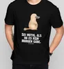 Mr. & Mrs. Panda Größe L T-Shirt Schnabeltier Mut - Schwarz Produktbild-Vorschau 4