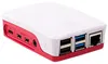 Raspberry RPI4 CASE RED/WHITE Raspberry Gehäuse Original Anteprima dell’immagine prodotto 2
