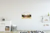 MuchoWow® Textilposter Traktor - Anhänger - Heu 60x30 cm Produktbild-Vorschau 2