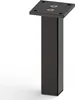 4er Set sossai Aluminium Möbelfüße 150mm in Schwarz Produktbild-Vorschau 4
