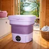 Automatická turistická mini pračka přenosná skládací 8l Náhled obrázku produktu 10