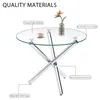 Tavolo da pranzo rotondo Ø 80 cm per 2-4 persone - Tavolo Anteprima dell’immagine prodotto 6