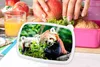 KitchenYeah® Lunchbox Brotzeit Brotdose 17x11 cm Roter Produktbild-Vorschau 3