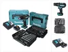 Makita DHP 482 RF1J Akku Schlagbohrschrauber 18 V + 120 Produktbild-Vorschau 1
