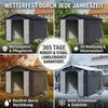 Albatros Profi Gerätehaus XL – verzinktes Metall in Produktbild-Vorschau 12
