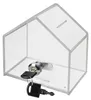 Spendenbox Haus Acryl, 13,8 x 9 x 12,5 cm, HMF 46911 Produktbild-Vorschau 4