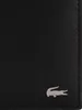 A close-up shot of a black wallet with a silver crocodile logo. Produktbild-Vorschau