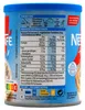 The image shows the side of a Nescafé frappé eiskaffee can, displaying nutritional information and preparation instructions. Produktbild-Vorschau