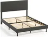 Letto imbottito COSTWAY con rete a doghe, struttura del Anteprima dell’immagine prodotto 1