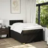 Boxspringbett mit Matratze Schwarz 120x200 cm Stoff Produktbild-Vorschau 4