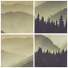 Bild auf Leinwand - Leinwandbild - Berge Wald Natur - Produktbild-Vorschau 8