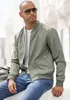 JOHN DEVIN Bomberjacke / Blouson mit Rippkragen khaki Größe Produktbild-Vorschau 4