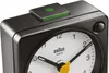 Close-up of a black Braun alarm clock. Anteprima dell’immagine prodotto