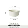 Schale set 4er Ø15,2cm Müslischalen Suppenschalen Produktbild-Vorschau 2