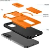 An exploded view of a phone case and its components, showing the layers and features. Produktbild-Vorschau