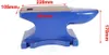 A blue anvil with dimensions indicated by red lines and text. Podgląd zdjęcia produktu