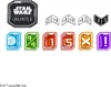Star Wars: Unlimited Premium Tokens PRO Acryl Marker-Set Produktbild-Vorschau 5