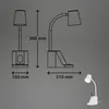 Briloner Pahu Lampe de bureau, Porte-stylo, Interrupteur à Voir les images du produit 9