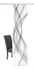 A chair is placed next to a decorative panel with a swirling abstract pattern. Produktbild-Vorschau