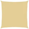 Voile d'ombrage sable 2,5x2,5 m 100 % polyester oxford Voir les images du produit 1