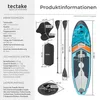 tectake® Stand-Up Paddle Board, 2in1 aufblasbar Kajak-Sitz, Produktbild-Vorschau 5