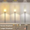 Comparison of light colors from a floor lamp. Anteprima dell’immagine prodotto