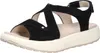 Joya Jenny Black Sandale, Veloursleder, Klettv., Produktbild-Vorschau 1