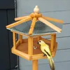 Vogelhaus mit Ständer – Attraktives Vogelfutterhaus aus Produktbild-Vorschau 5