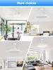 Mattweißer Deckenventilator mit Beleuchtung | 107 cm | Produktbild-Vorschau 7