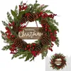 Weihnachtskränze und Winterkränze zum Aufhängen Tür Kränze Produktbild-Vorschau 6