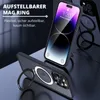 Custodia ibrida per iPhone 15 Pro Max anello magnetico di Anteprima dell’immagine prodotto 2