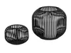 Windlicht Wili Stäbe in Kugelform H. 18cm schwarz aus Produktbild-Vorschau 3