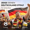 Deutschland Flagge 90 x 150 cm - WM 2026 Fahne - Fanartikel Produktbild-Vorschau 4