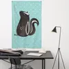 Mr. & Mrs. Panda Wandbild Stinktier Sitzen - Türkis Pastell Produktbild-Vorschau 4