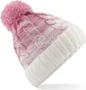 Beechfield B459 | Bonnet Ombré - Couleur : Rose Dusky/Off Voir les images du produit 1