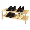 Klassisches Schuhregal - 2 Ebenen - Kiefernholz Produktbild-Vorschau 9