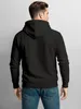 Hoodie Herren Print Aufdruck Kompass Kapuzen-Pullover Produktbild-Vorschau 3