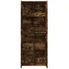 vidaXL Highboard Räuchereiche 70x35x180 cm Holzwerkstoff Produktbild-Vorschau 7