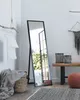 BELIANI Stojace zrkadlo čierne obdĺžnikový rám 40 x 140 cm Náhľad obrázku produktu 4