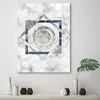 Leinwandbild quadrate und kreise - marmor 60x90 cm Feeby Produktbild-Vorschau 2