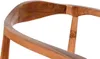 Esszimmerstuhl aus Teakholz und Rattan, Naturfarben, Braun, Produktbild-Vorschau 3
