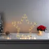 Stella in metallo con illuminazione - circa 34 cm / 35 LED Anteprima dell’immagine prodotto 8