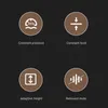 Four circular icons with text descriptions below them, illustrating product features. Náhled obrázku produktu